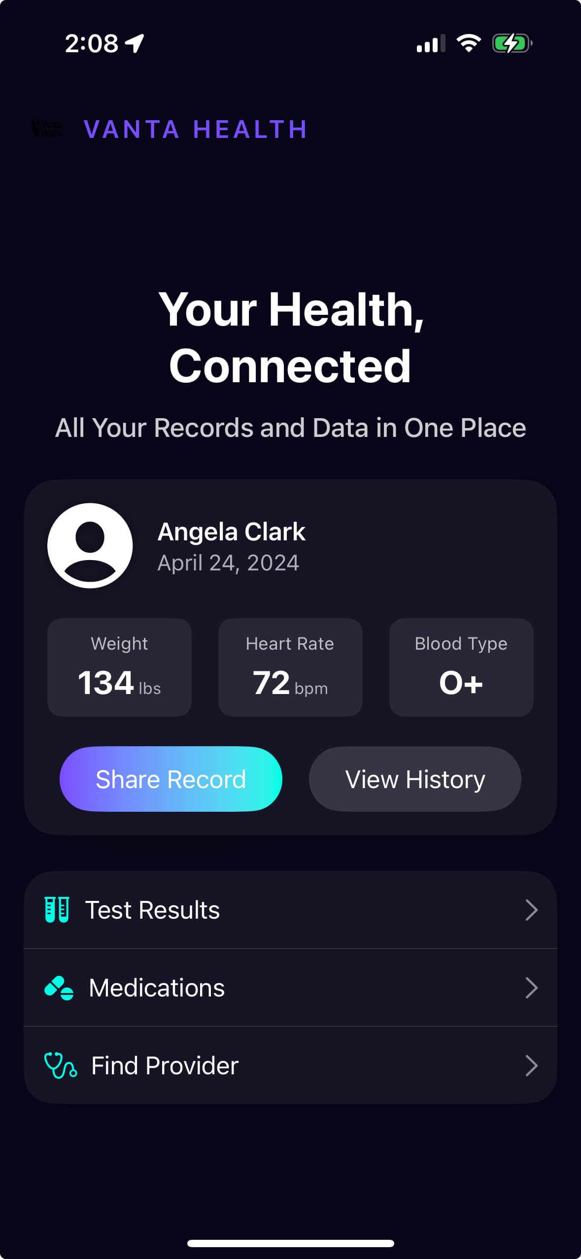 Aurry App Screenshot